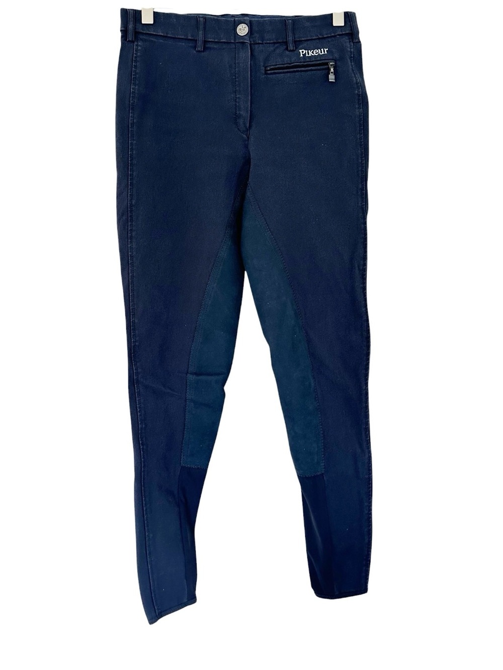 Pikeur • Lugana Women’s 38 Navy Blue Stretch Riding Breeches Equestrian 3/4 Seat